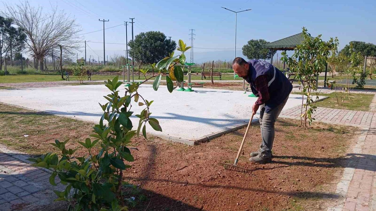 Işıklı Parkı’nda çevre düzenlemesi başladı
