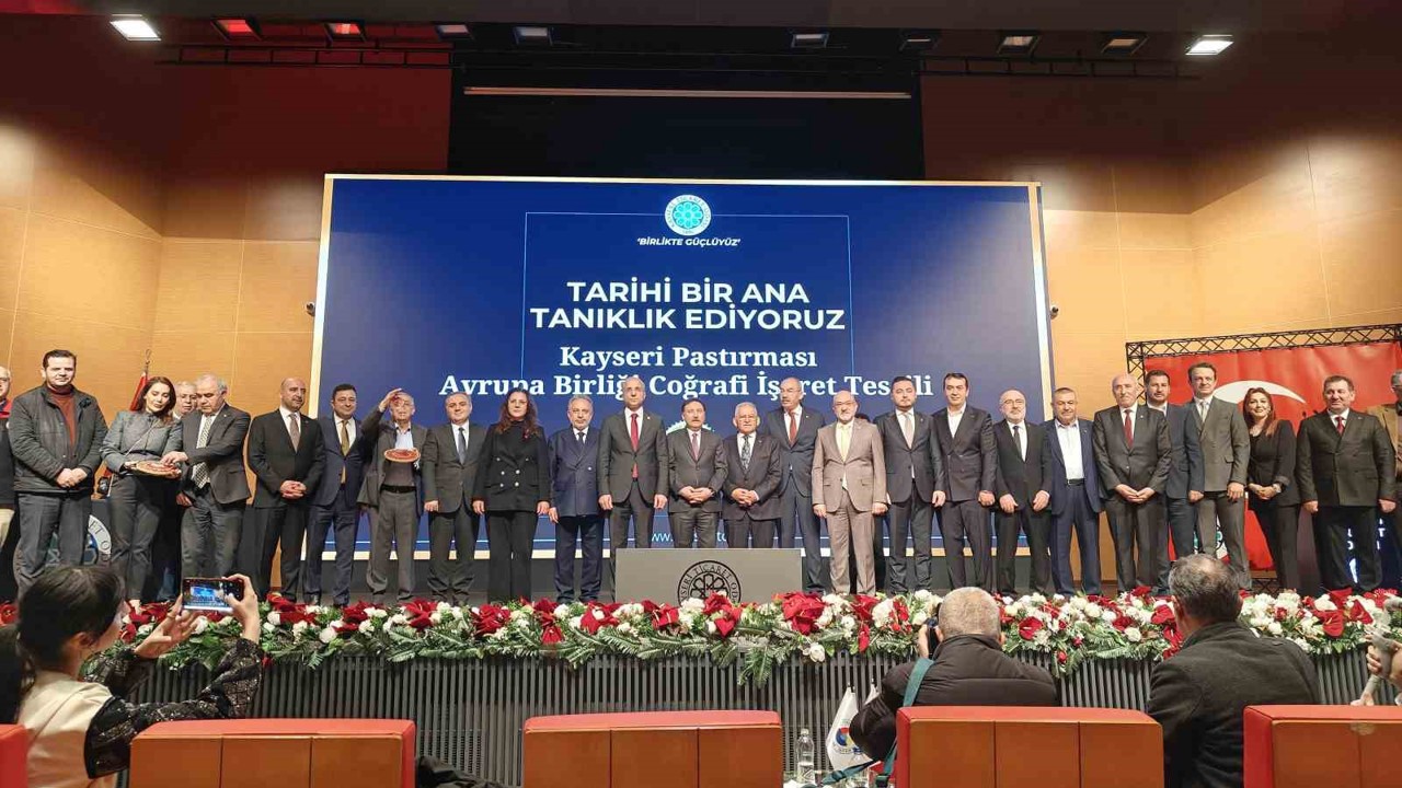 Kayseri’de ’pastırma’ sevinci
