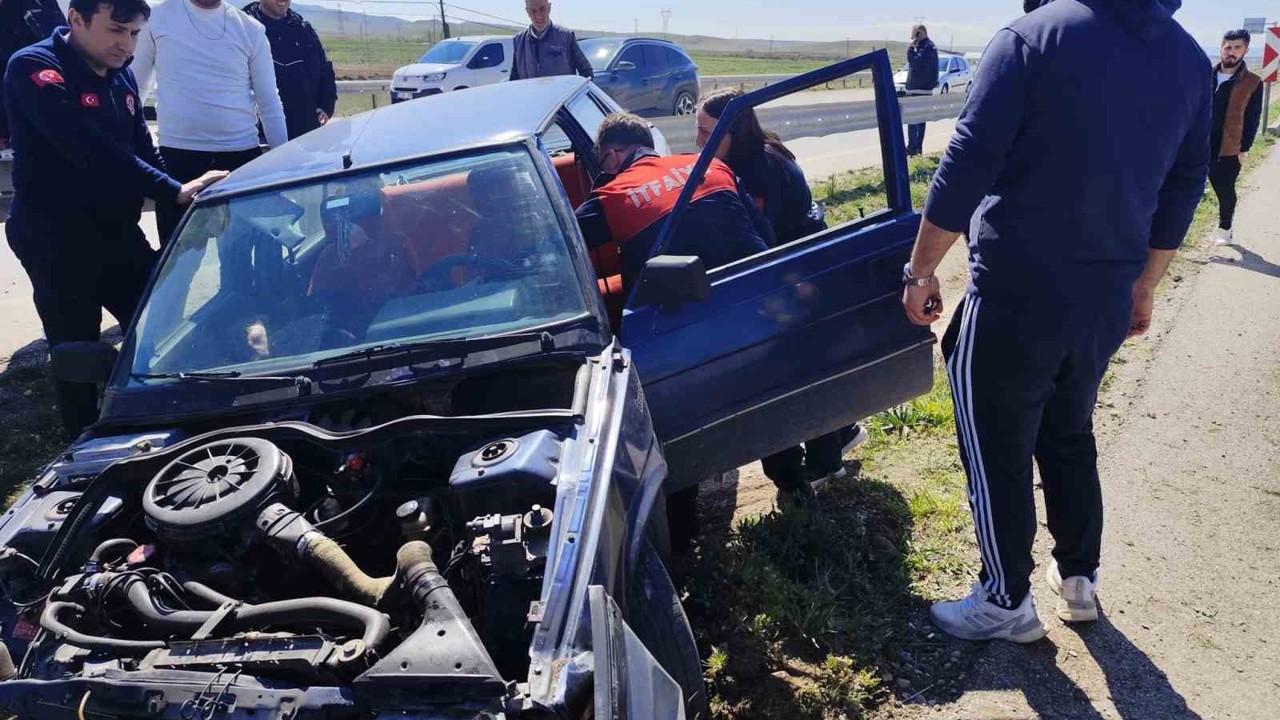 Çorum’da trafik kazası: 1 yaralı
