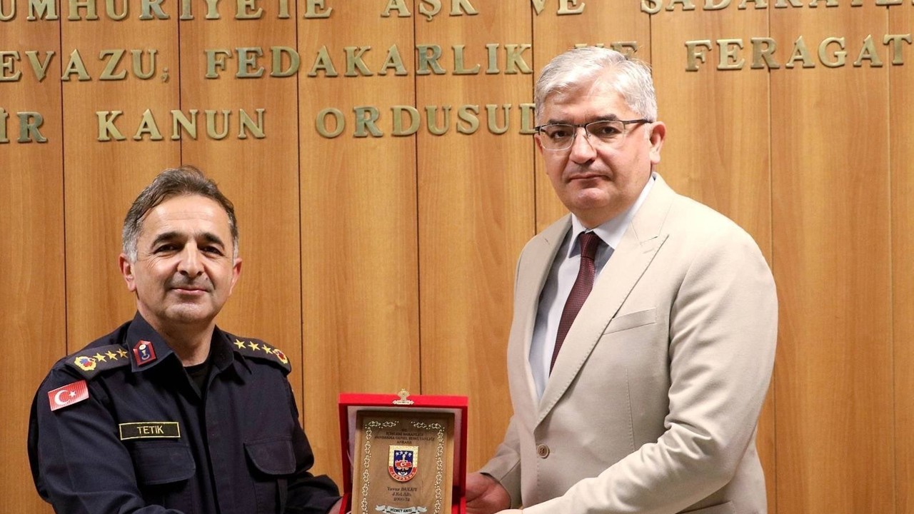 Jandarma Kd. Alb. Bulut emekliye ayrıldı
