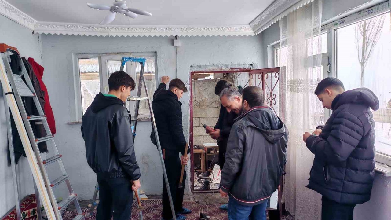 Erzurum Karaçoban’dan umudu büyüten iyilik hareketi: "Bir ışık da sen yak"
