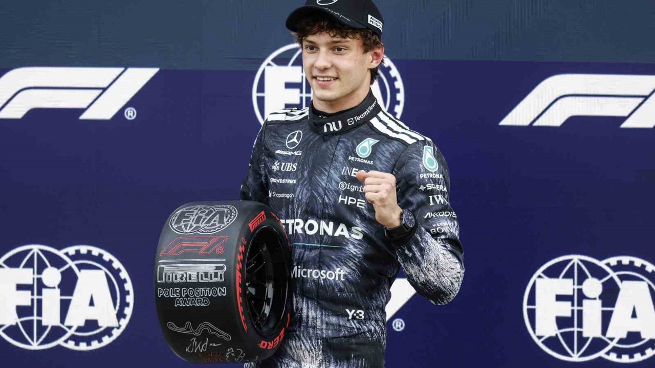 Japonya Grand Prix’sinde pole pozisyonu Kimi Antonelli’nin
