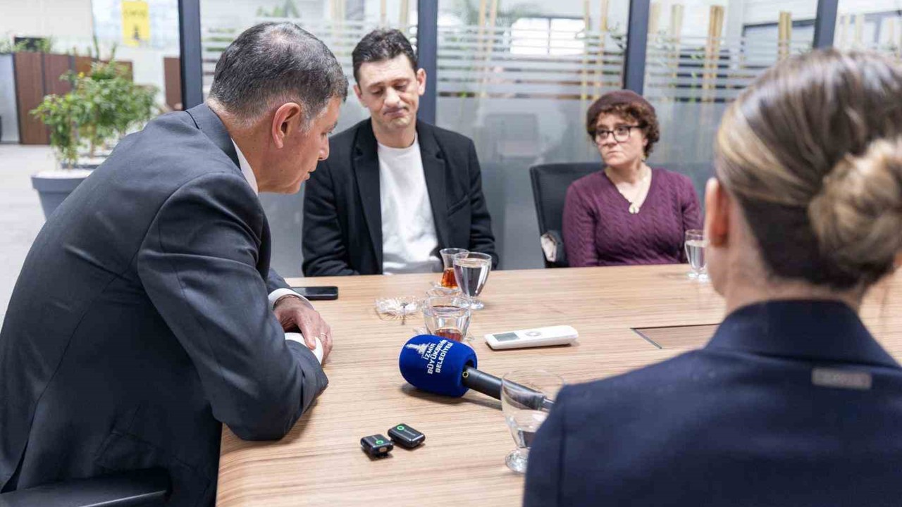 Minguzzi ailesinden Başkan Tugay’a ziyaret
