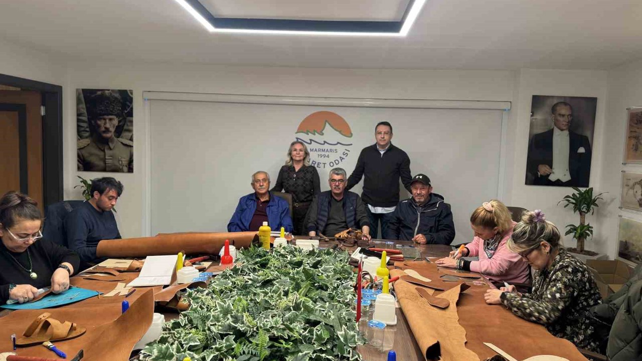 Marmaris’in köklü zanaatı yeniden hayat buluyor
