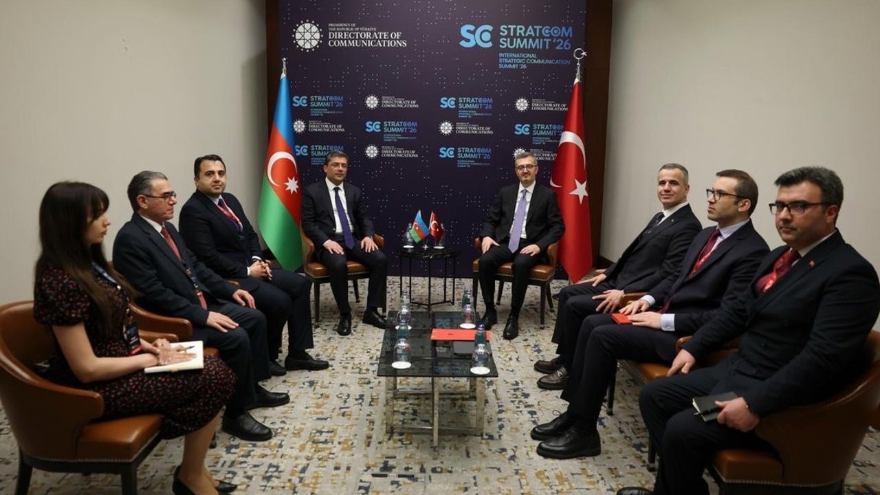 İletişim Başkanı Duran, Azerbaycan Medya Kalkınma Ajansı Başkanı İsmayilov ile görüştü
