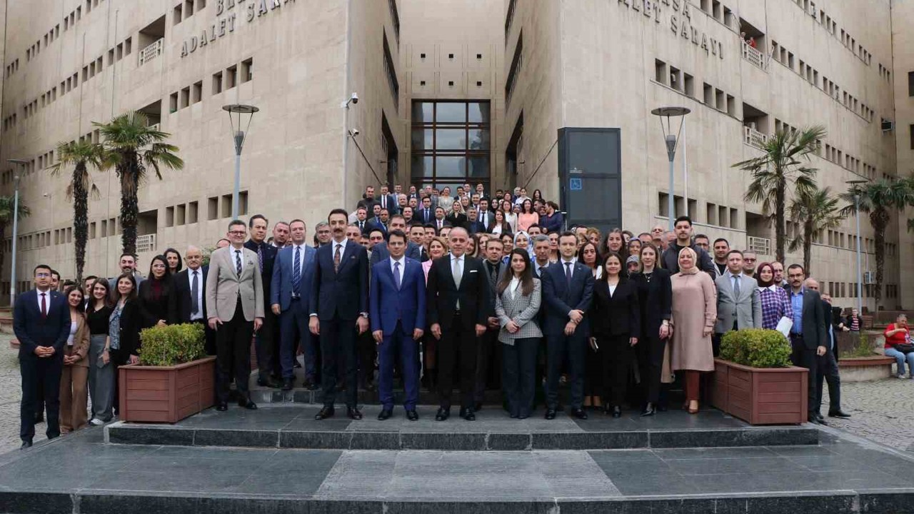 Adli Yargı Komisyonu Başkanı Bilen Bursa’ya veda etti
