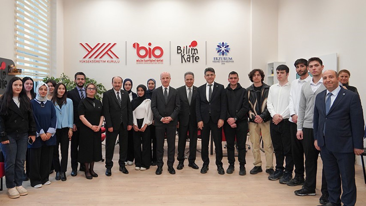 YÖK Başkanı Özvar, Erzurum Teknik Üniversitesi Bilim İletişimi Ofisi’nin açılışını gerçekleştirdi
