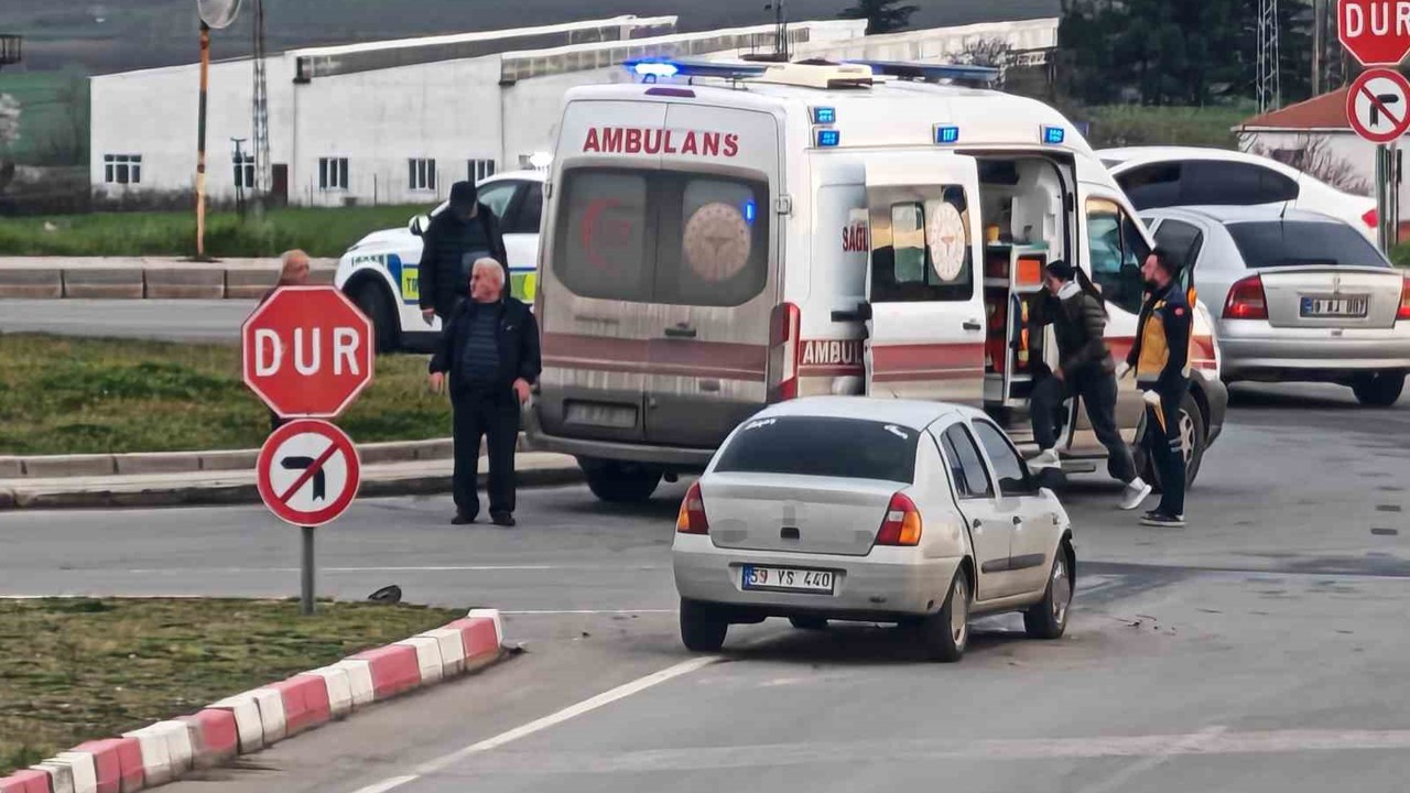 Tekirdağ’da trafik kazası: 2’si çocuk 5 yaralı
