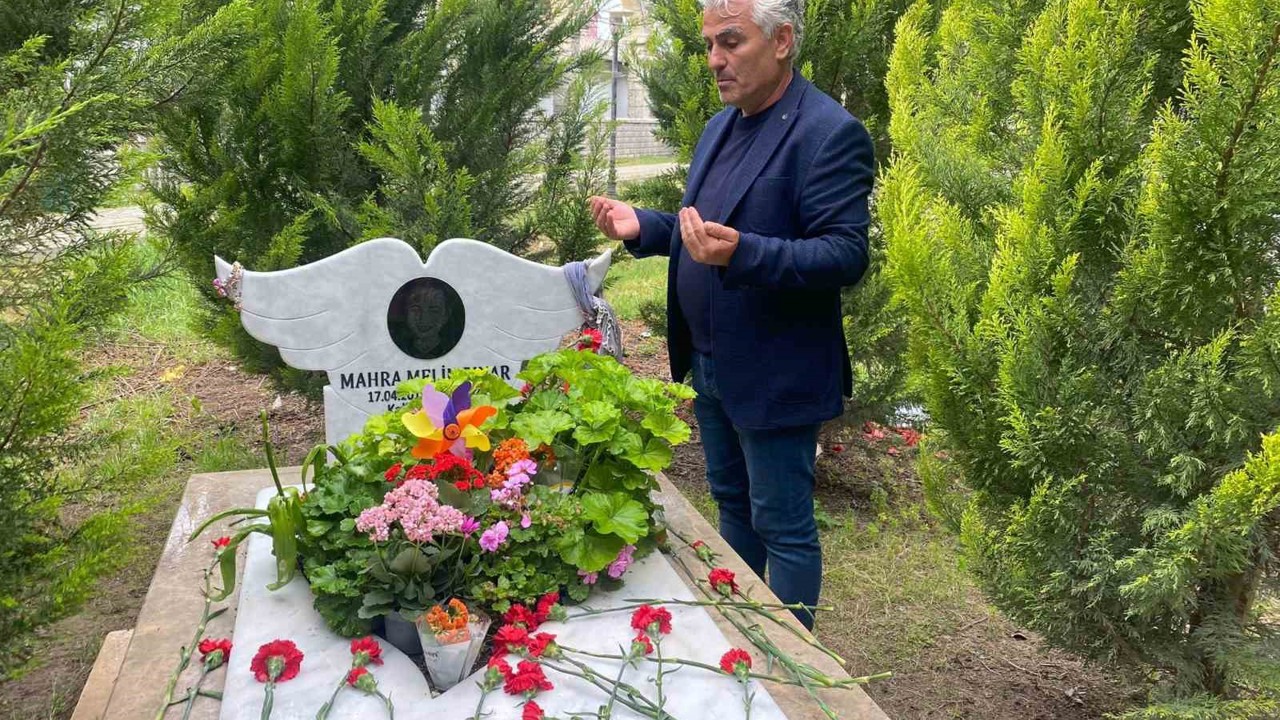 Köpek saldırısıyla hayalleri yarım kalan 10 yaşındaki Mahra’ya mezarı başında buruk anma
