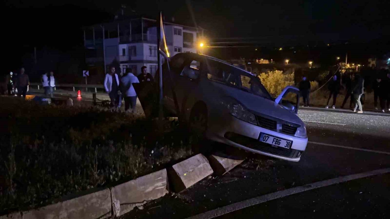Gazipaşa’da gece yarısı kaza: 5 yaralı
