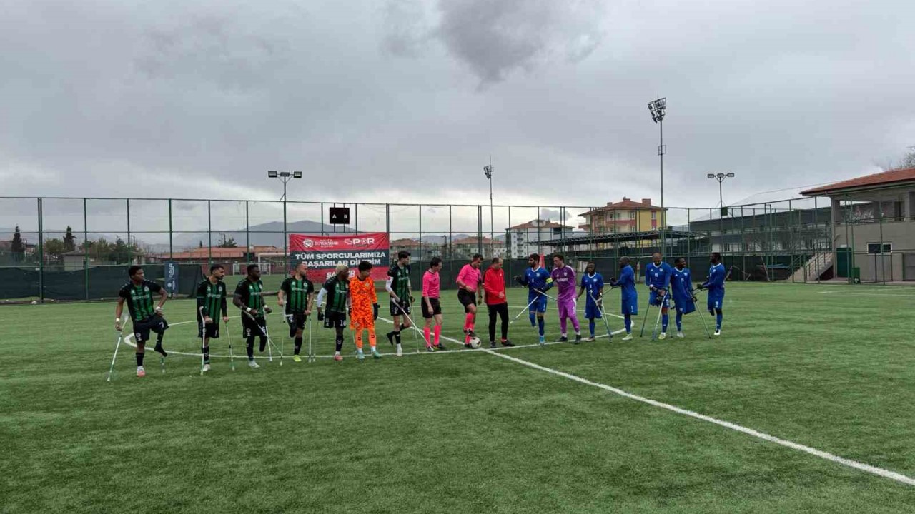 Şahinbey Ampute’den farklı galibiyet 6-1
