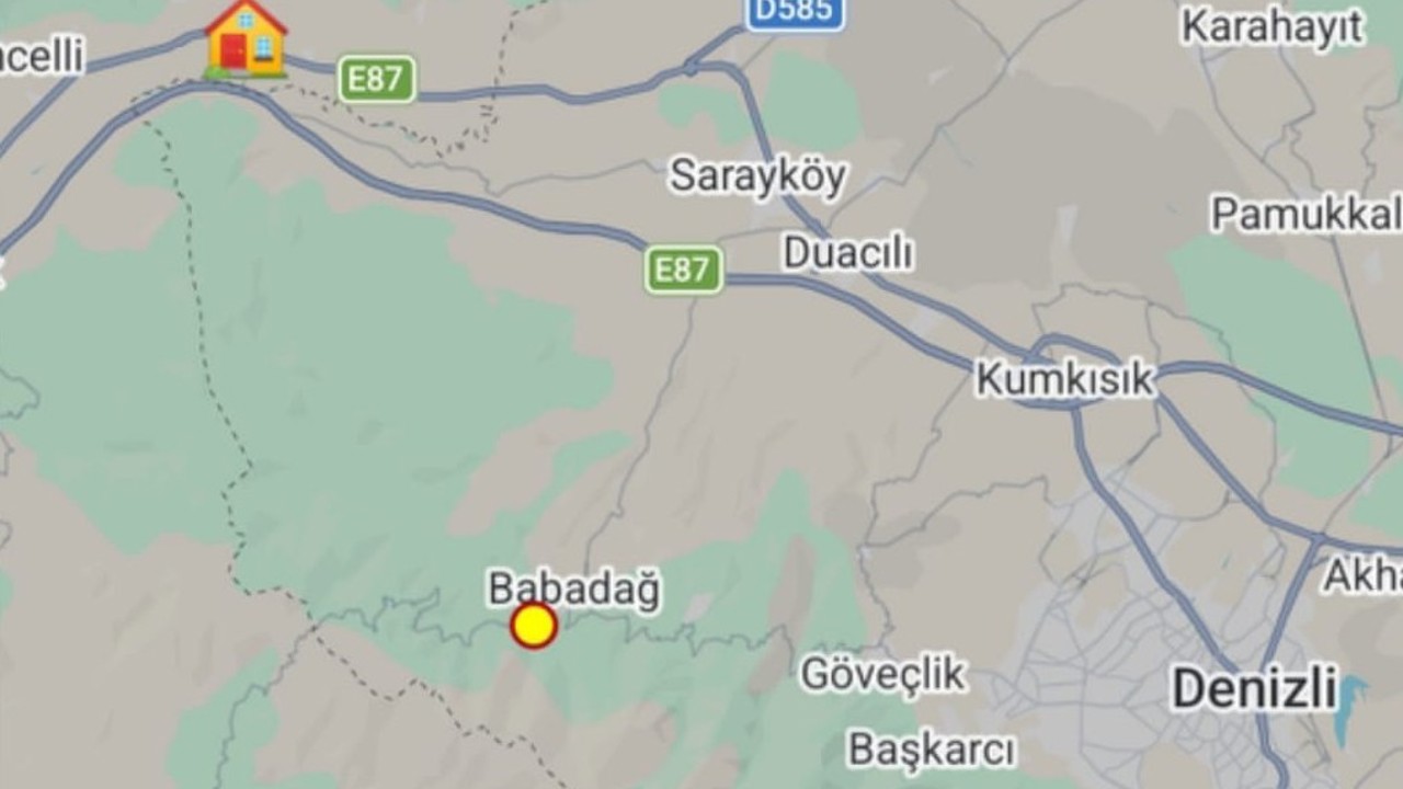 Babadağ’da 3.6 büyüklüğünde deprem meydana geldi
