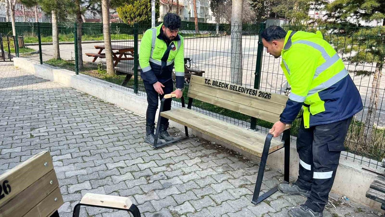 Bilecik’te bahar hazırlıkları başladı
