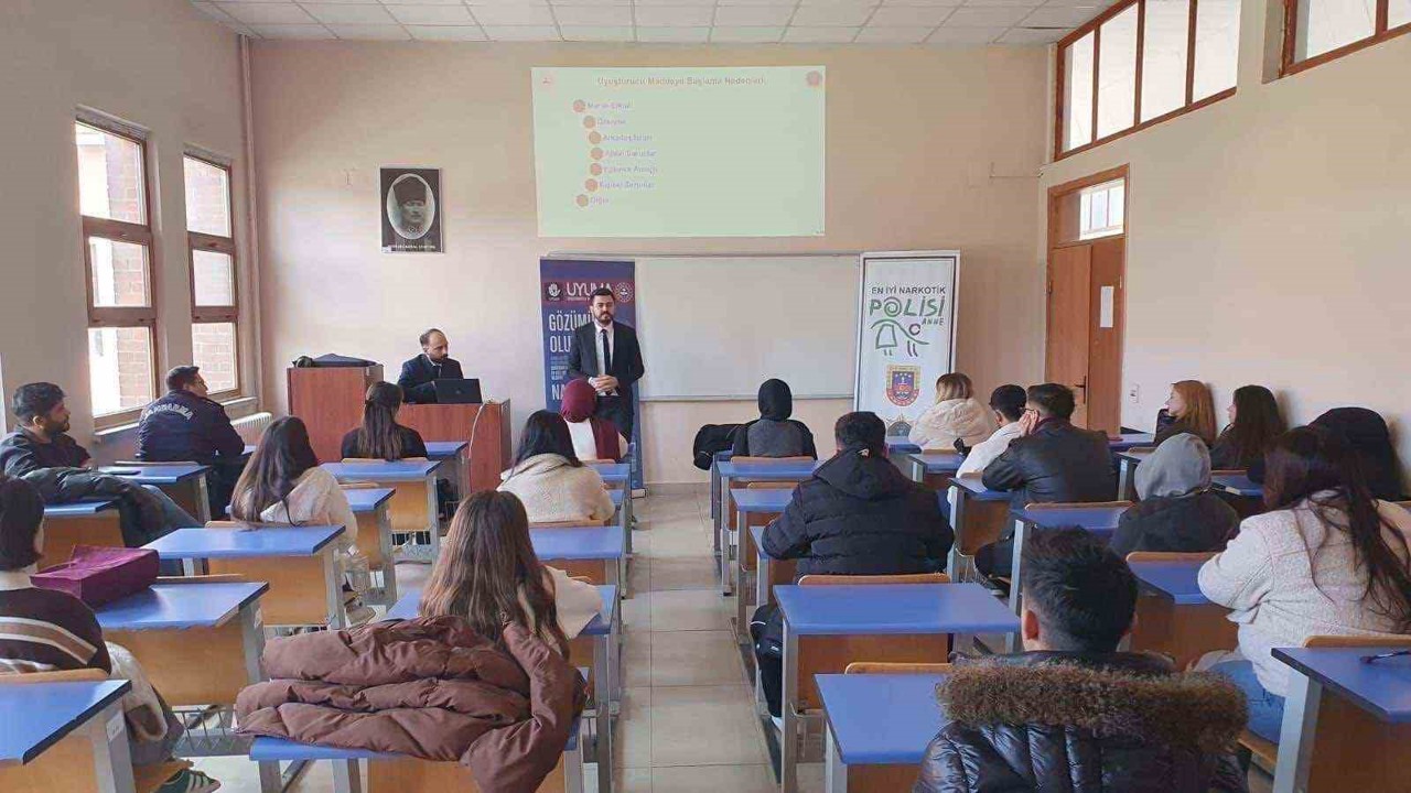 Jandarmadan madde bağımlılığı ile mücadele semineri
