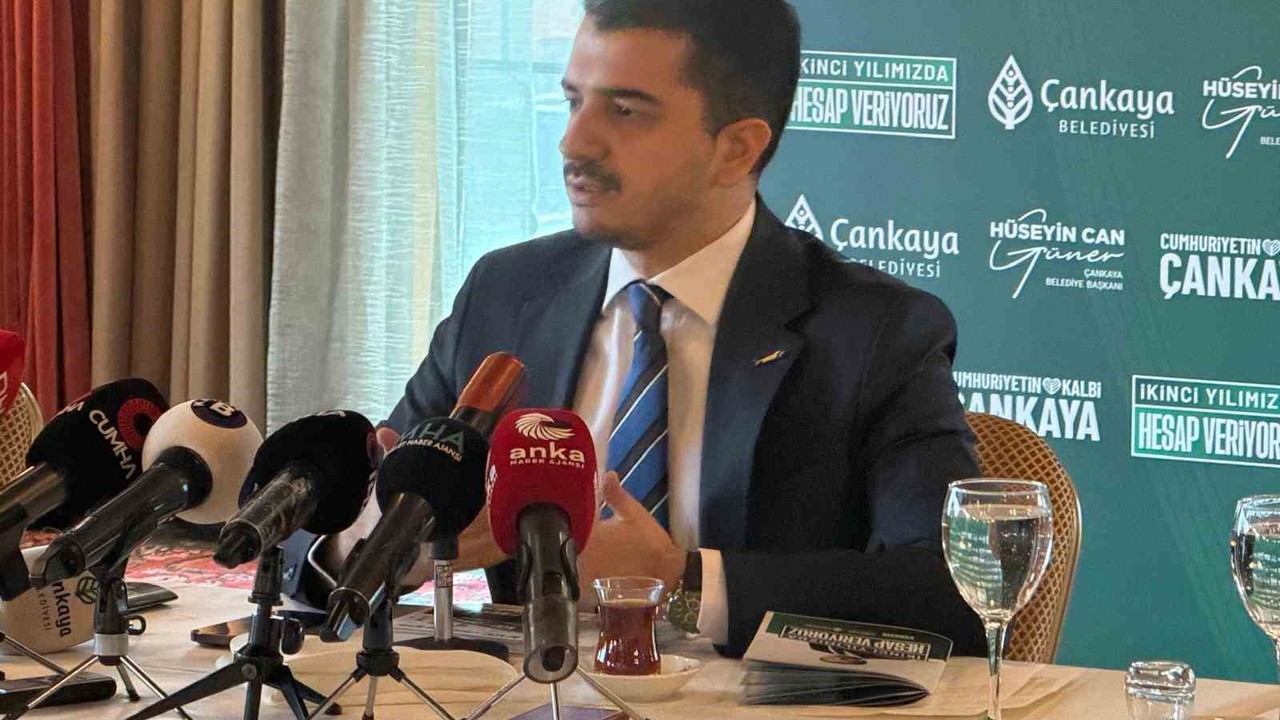 Çankaya Belediye Başkanı Güner, iki yıllık görev süresini değerlendirdi
