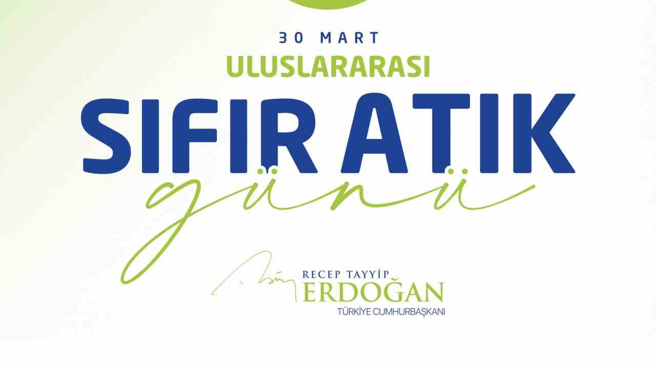 Cumhurbaşkanı Erdoğan: "Küresel bir çevre hareketine dönüşen Sıfır Atık Hareketi ile toplamda 90 milyon ton atık geri kazanıldı"
