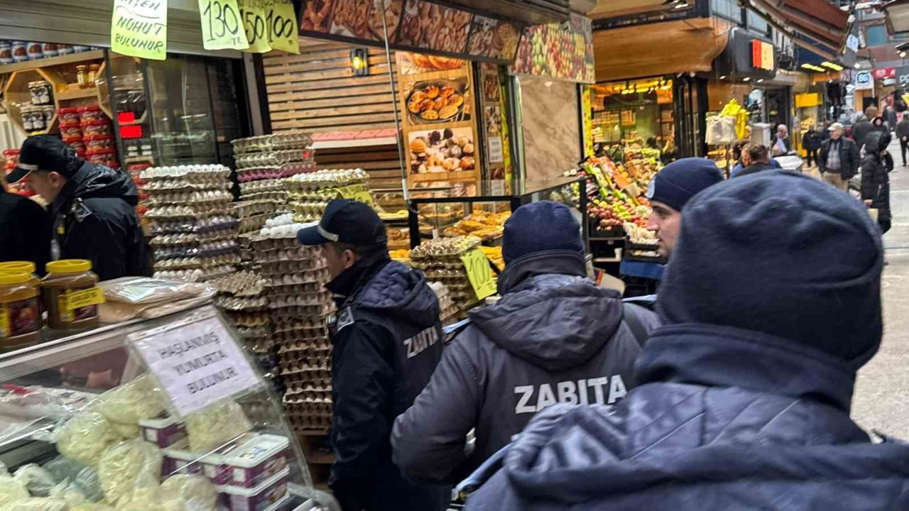 Zonguldak’ta zabıtadan ’kaldırım işgali’ denetimi
