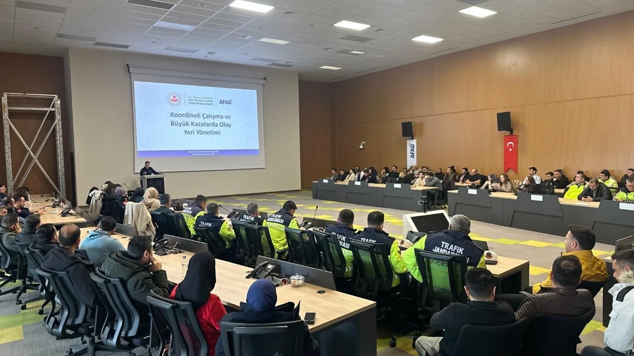 Erzincan’da acil durumlara yönelik eğitim düzenlendi
