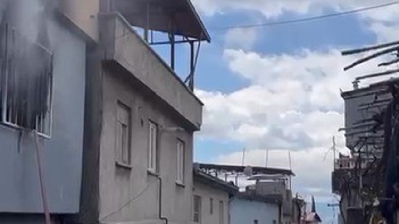 Kahramanmaraş’ta ev yangını: 1 yaralı
