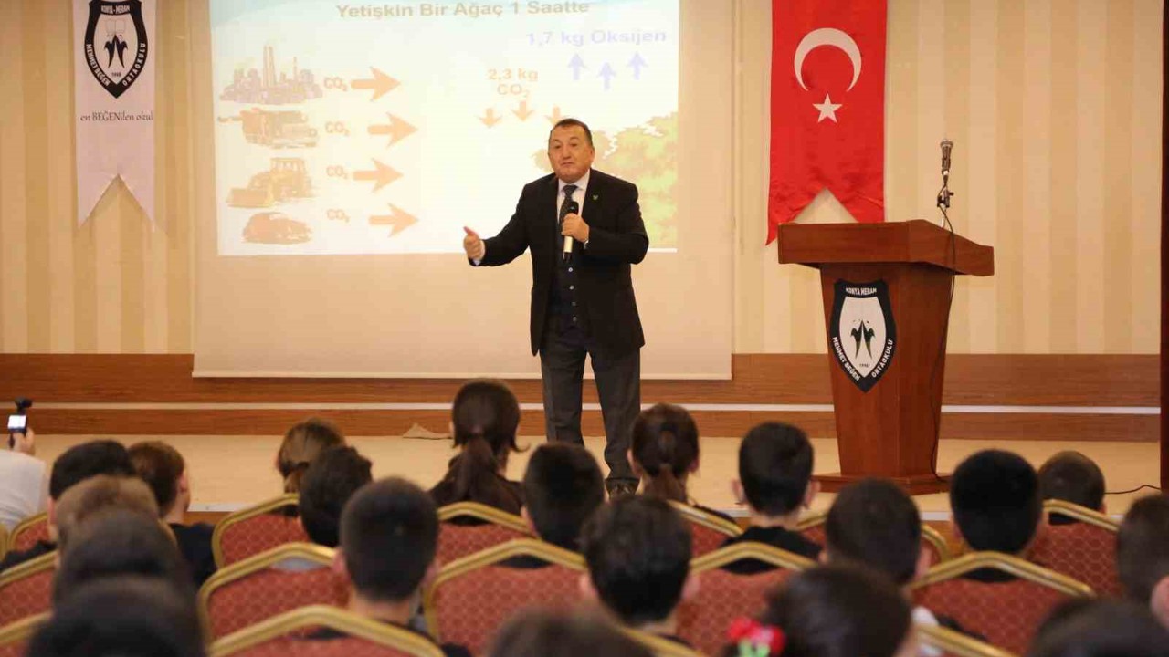 Meram Belediyesi’nden çocuklara yönelik örnek çevre etkinliği
