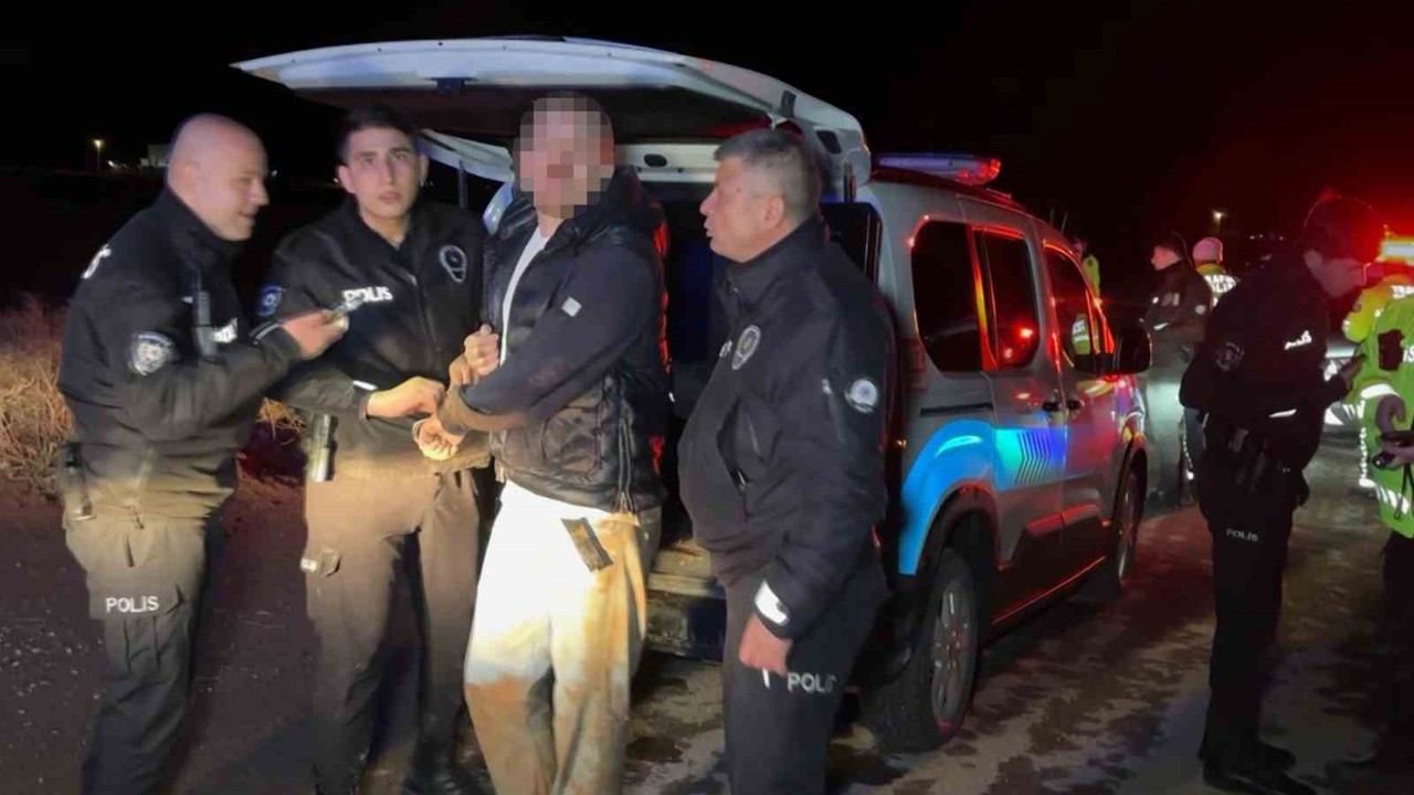 Aksaray’da film sahnelerini aratmayan kovalamaca kamerada
