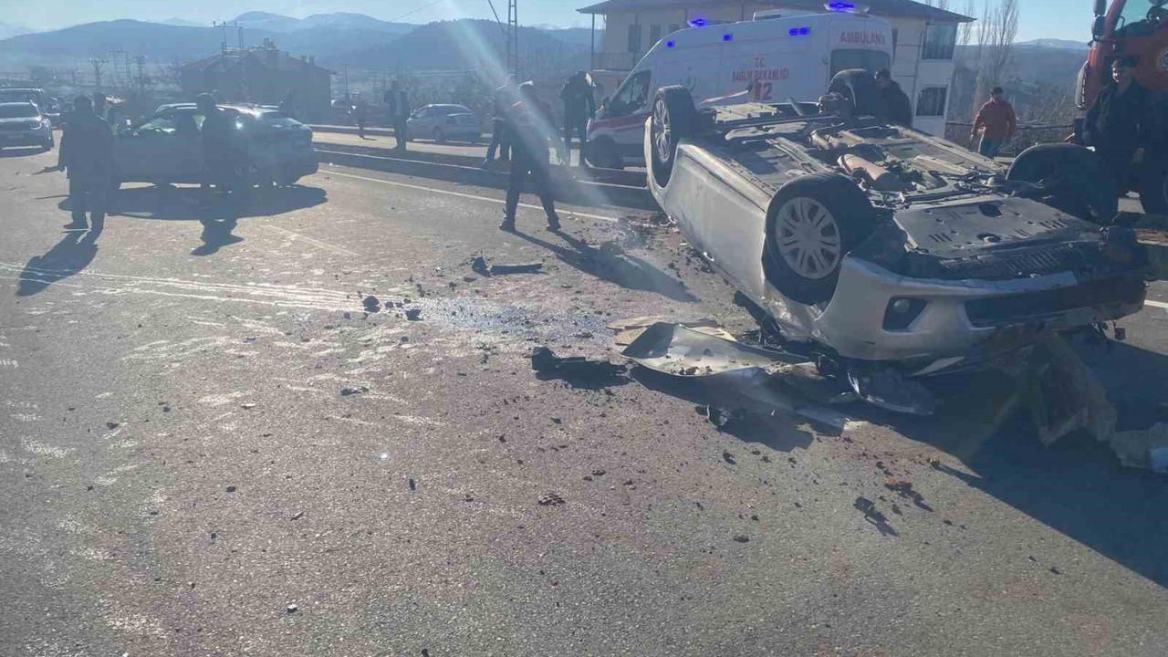 Kahramanmaraş’ta trafik kazası: 2 yaralı
