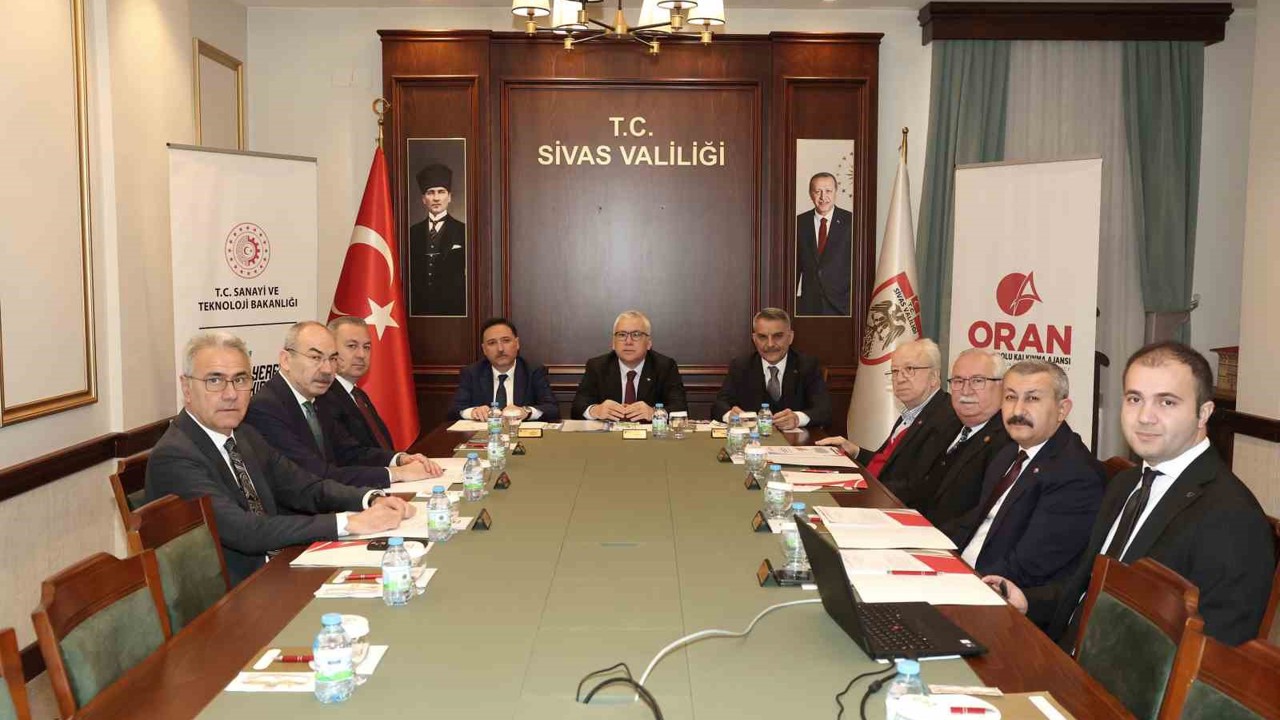 ORAN toplantısı Sivas’ta yapıldı, yeni destek programı açıklandı
