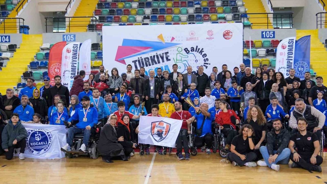 Bağcılar Boccia takımı, Türkiye şampiyonu oldu
