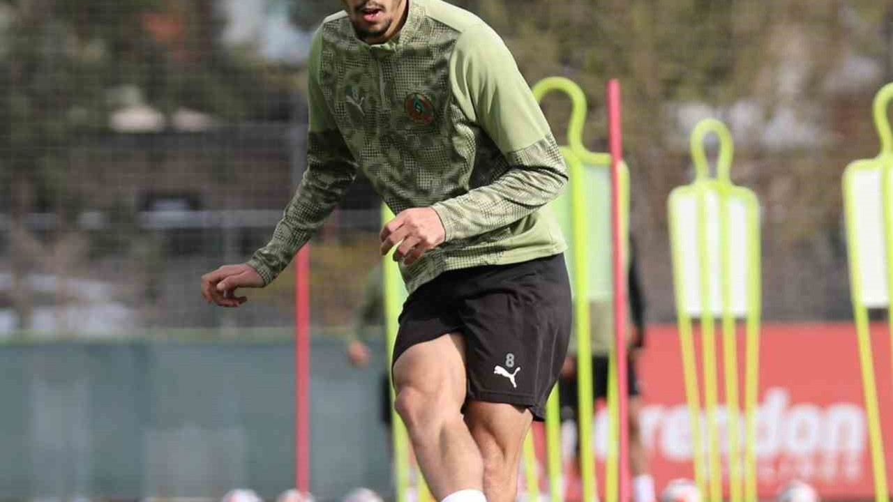 Corendon Alanyaspor, Gaziantep FK maçı hazırlıklarını sürdürdü
