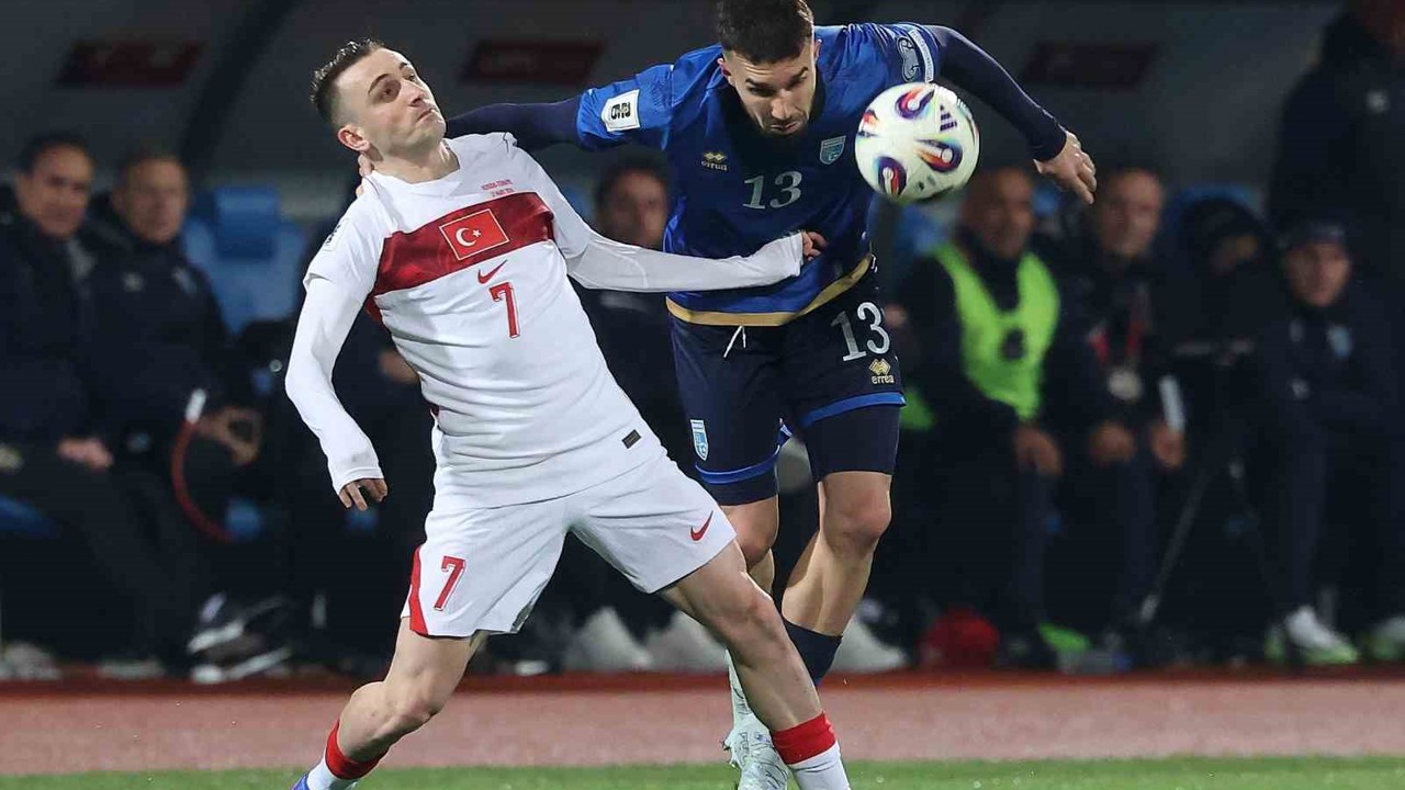 Kerem Aktürkoğlu, milli takımdaki 15. golünü kaydetti
