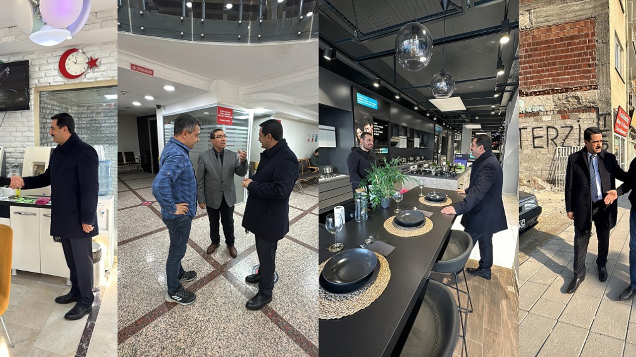 Başkan Taşkın’dan İnönü Caddesi Esnafına Ziyaret