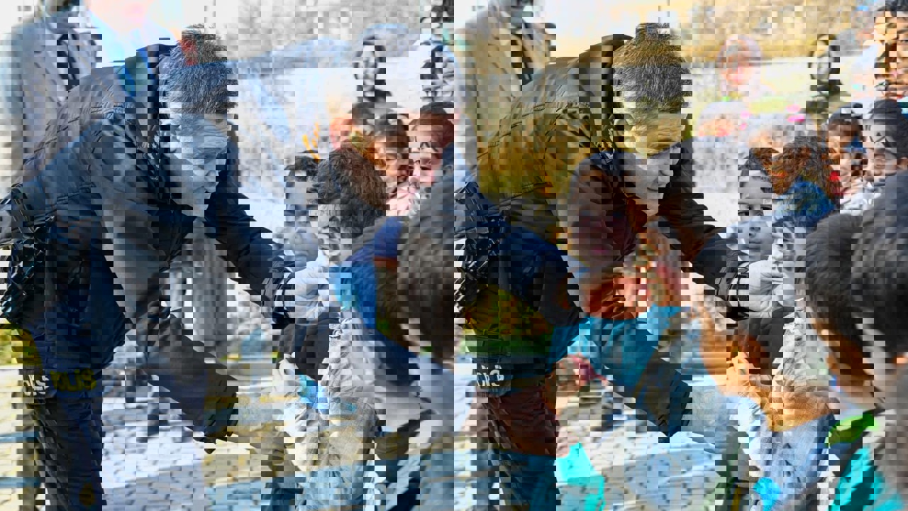 Akçadağ’da emniyetten minik öğrencilere anlamlı buluşma