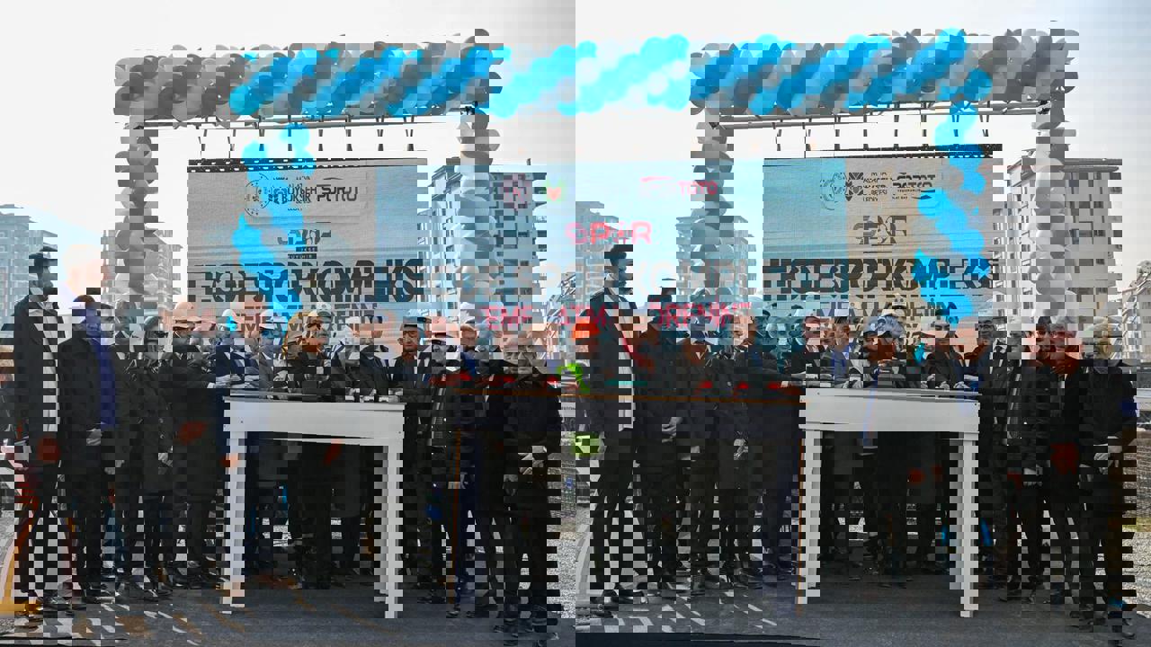 Tecde Spor Kompleksi’nin Temel Atma Töreni Yapıldı