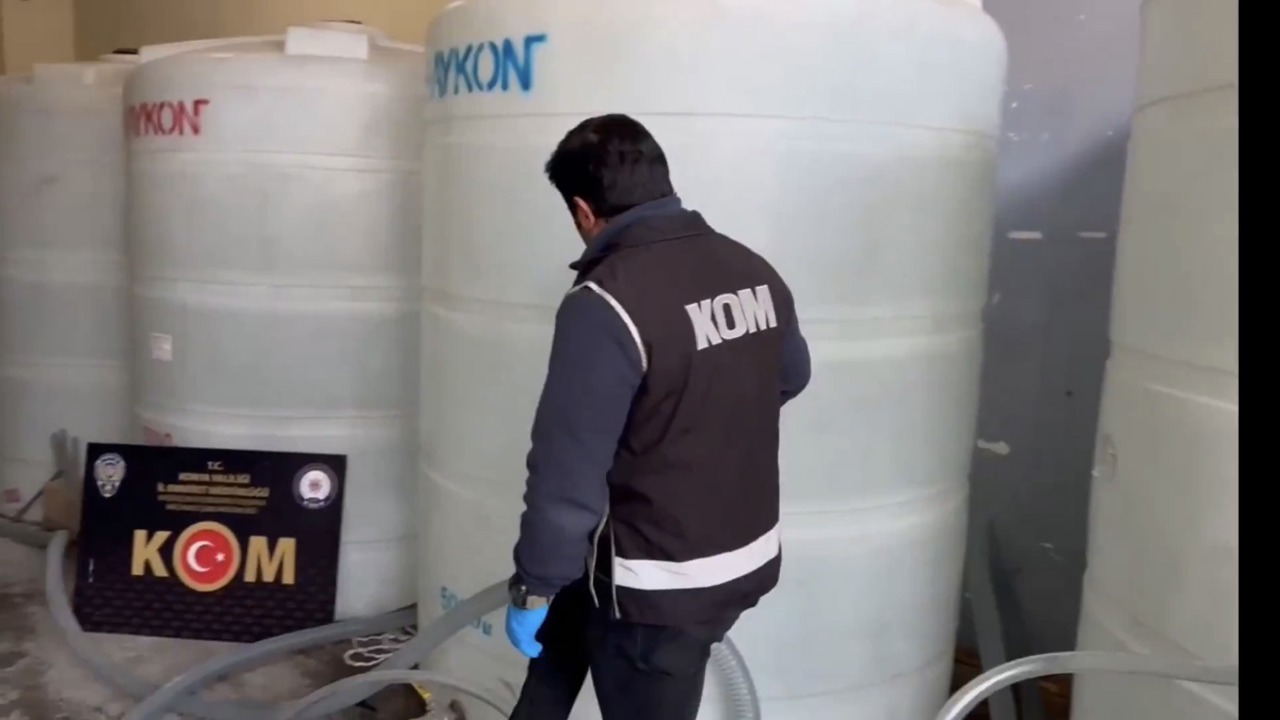 81 İlde Sahte Alkole Yönelik Operasyon