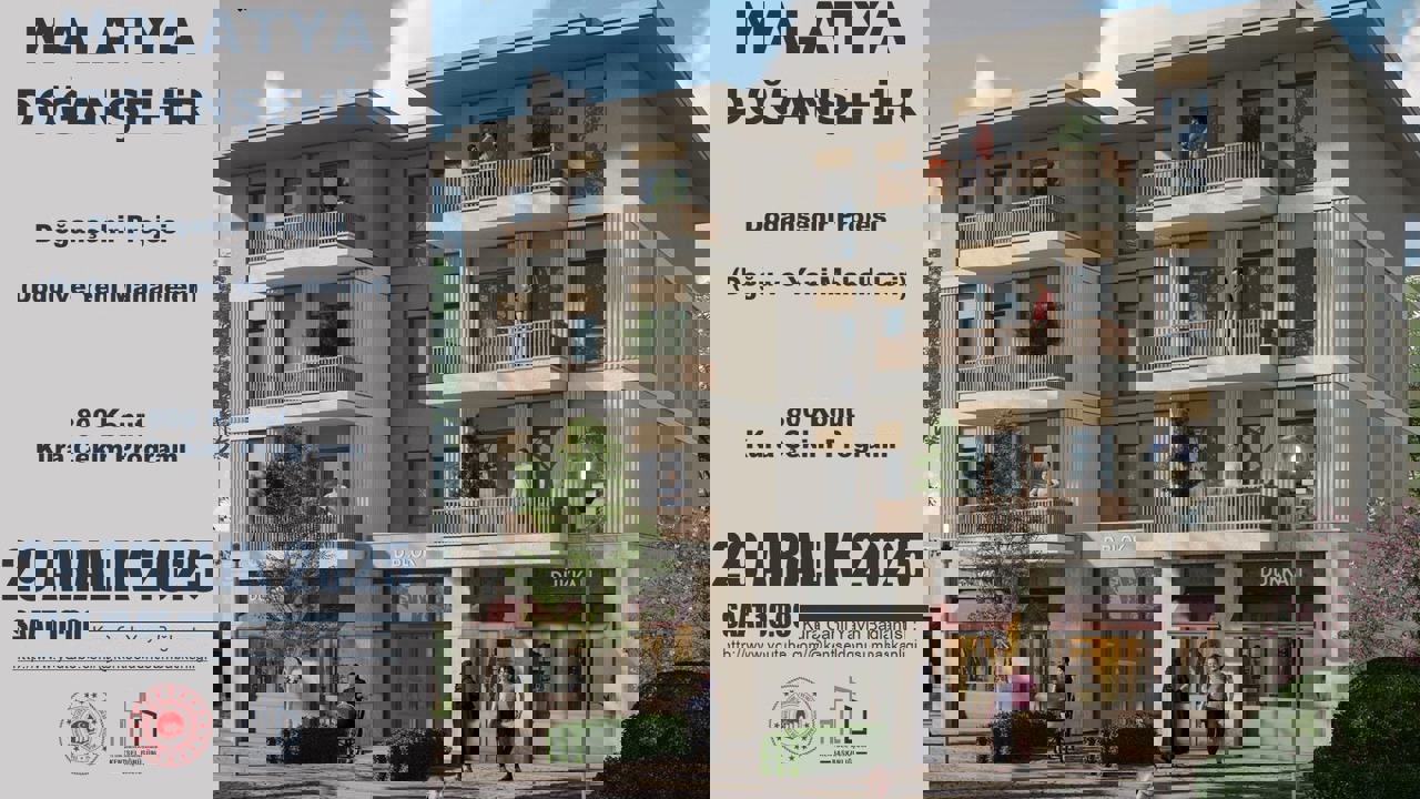 Doğanşehir Rezerv Alanında 800 Konut İçin Kura Heyecanı