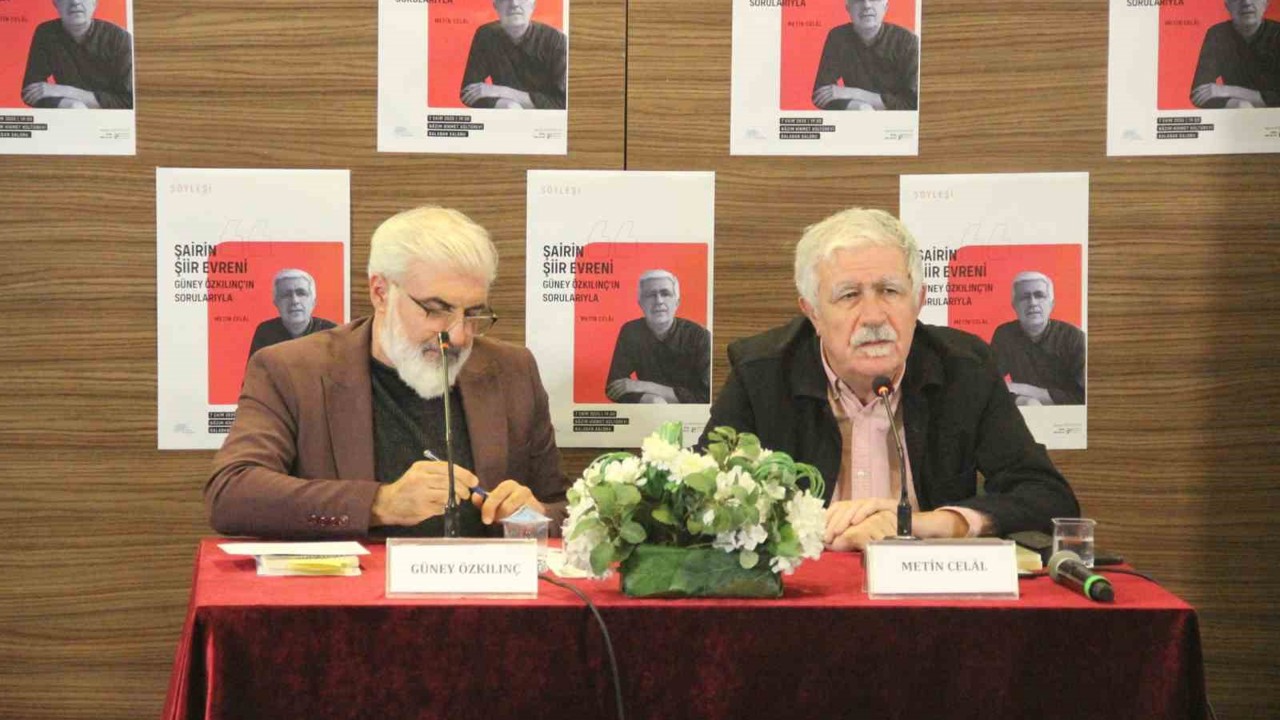 Metin Celal, şiirin estetik değerini anlattı
