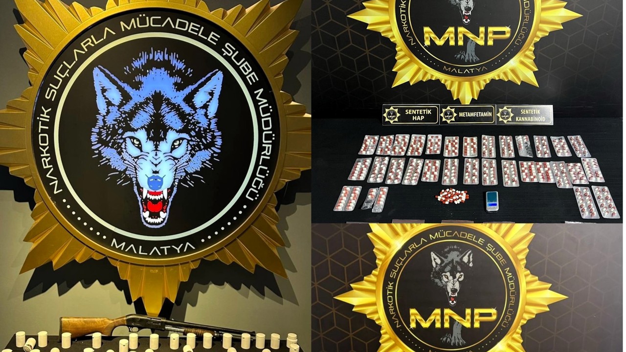 Malatya’da Uyuşturucu Operasyonu: Çok Sayıda Madde Ele Geçirildi