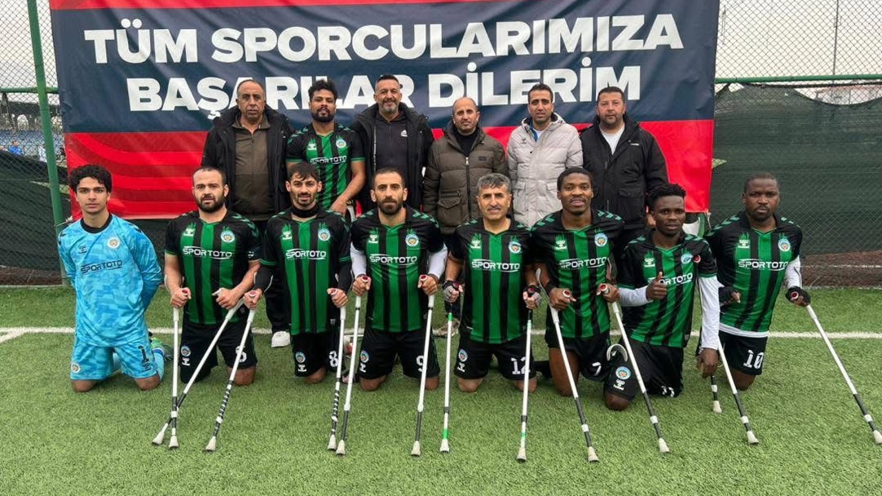 Malatya Bşb Ampute Futbol Takımı Deplasmanda Kazandı