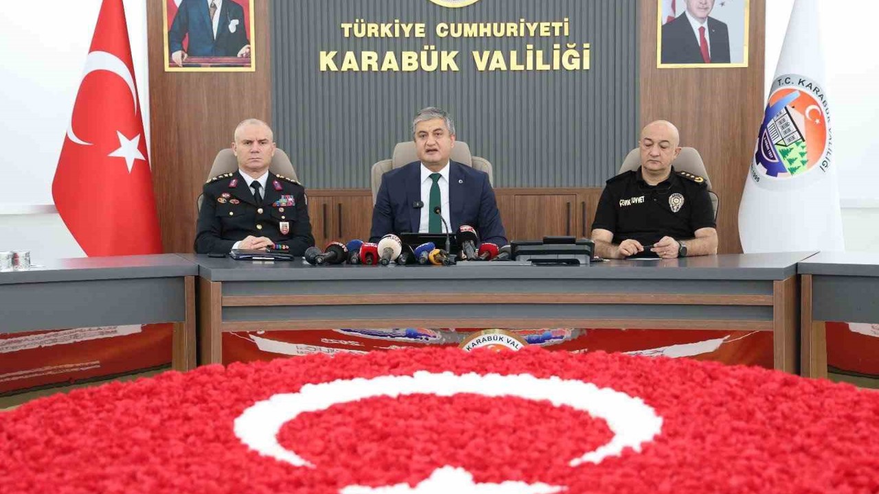 Karabük’te Eylül ayı güvenlik değerlendirme toplantısı yapıldı
