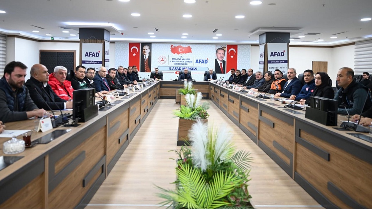 Malatya Kar Yağışına Karşı Teyakkuzda: 3 Bin 554 Personel Sahada!