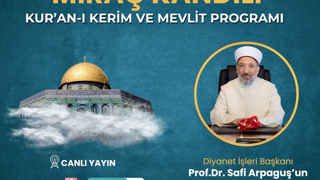 Diyanet İşleri Başkanı Arpaguş Miraç Kandili Programı İçin Malatya’ya Geliyor