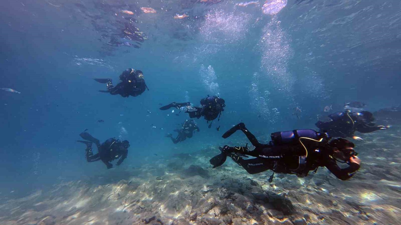 Muğla Büyükşehir Belediyesi Sualtı Arama Kurtarma ekibi göreve hazır
