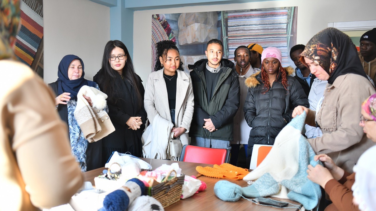 Yabancı Öğrenciler Yeşilyurt’a Hayran Kaldı: Kültür, Tarih Ve Meslek Dolu Gezi