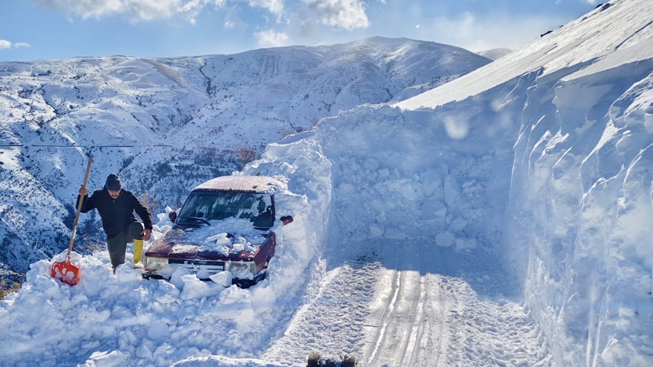 Karda Kaybolan Araç Günler Sonra Ortaya Çıktı