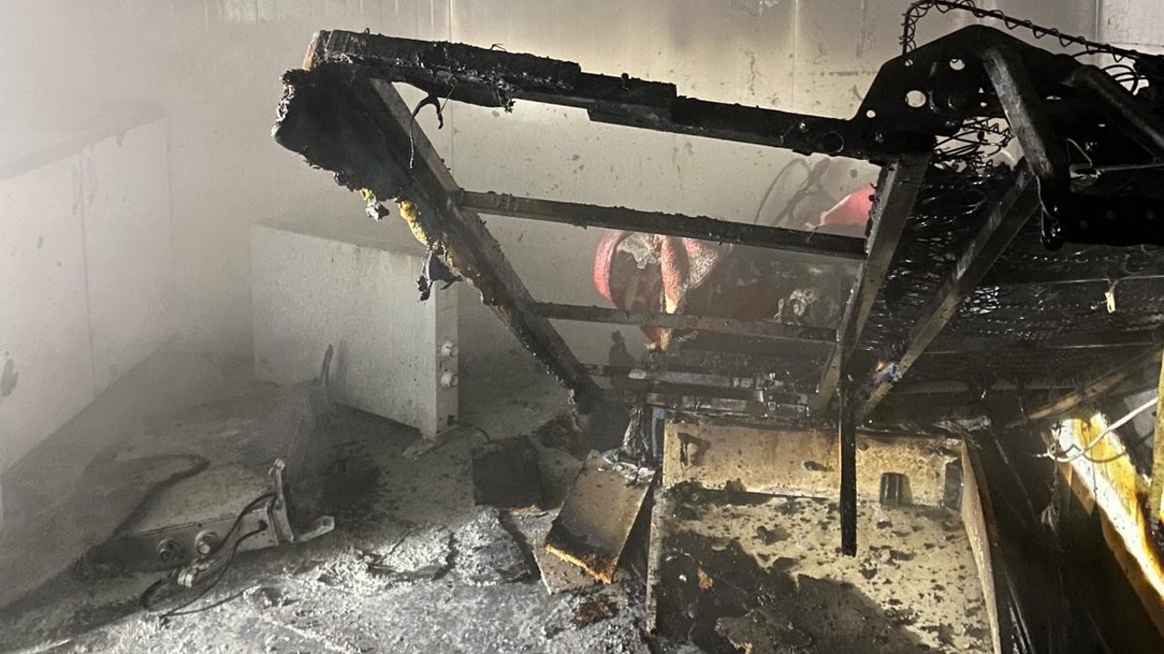 Yeşilyurt’ta Konteyner Yangını: Maddi Hasar Oluştu