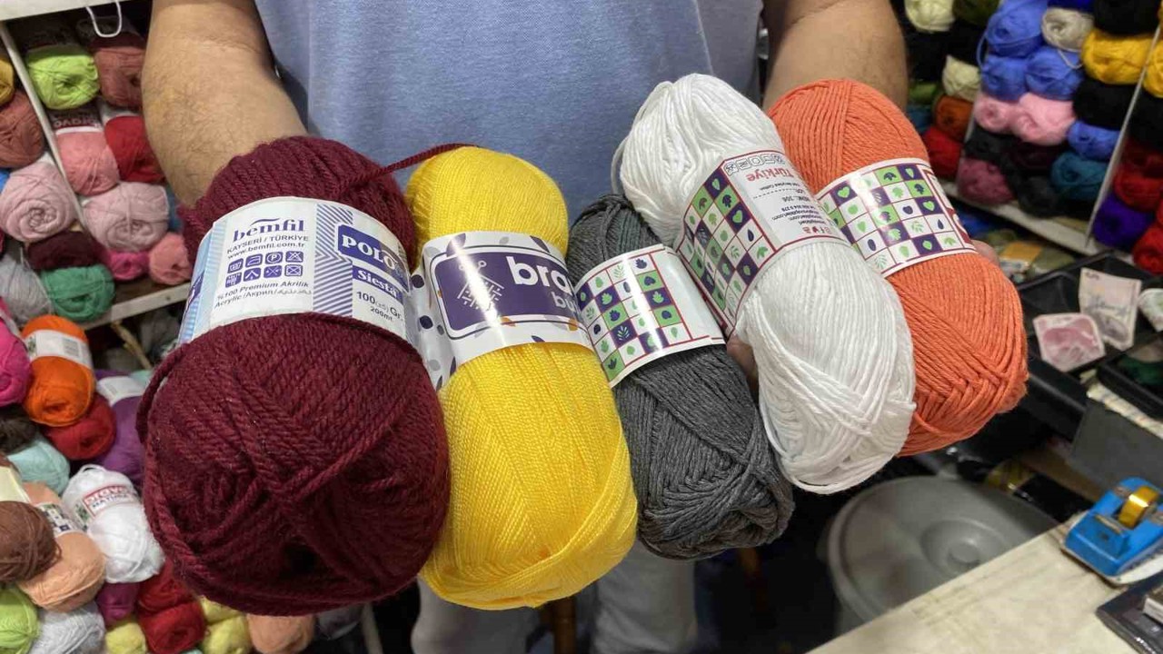 Kıyafet ören vatandaş sayısı azaldı, müşterilerin yüzde 80’i artık hobi için ip alıyor
