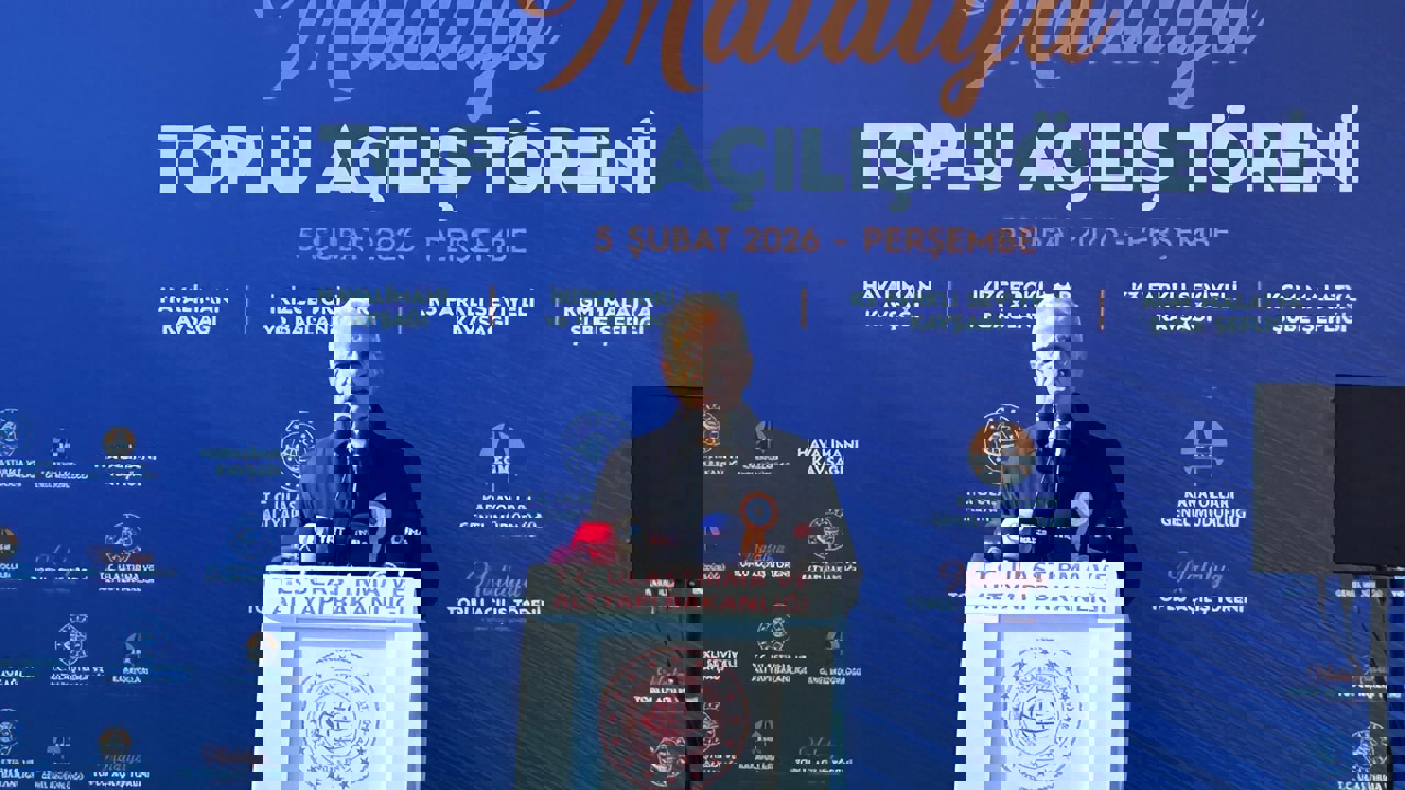 Ulaştırma Ve Altyapı Bakanı Uraloğlu’ndan Malatya’ya 3 Projenin Toplu Açılışı