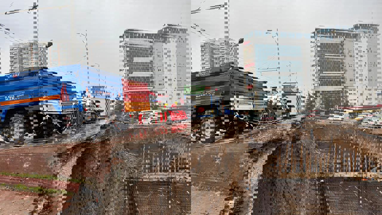 Salköprü Mahallesi’nde Yerinde Dönüşüm İnşaatında Çökme