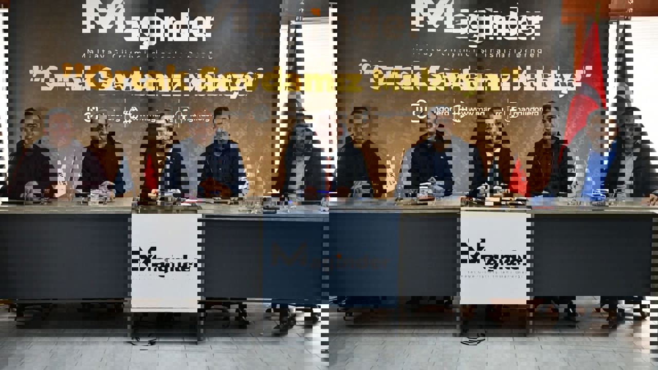 Yazıhan Muhtarları MAGİNDER’de İlçenin Sorunlarını Masaya Yatırdı