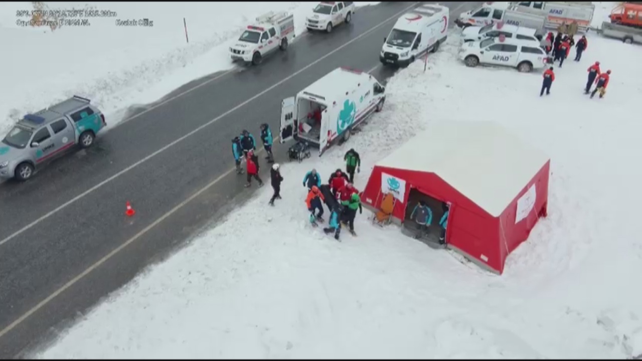 Malatya’da Çığ Riskine Karşı Tatbikat Yapıldı